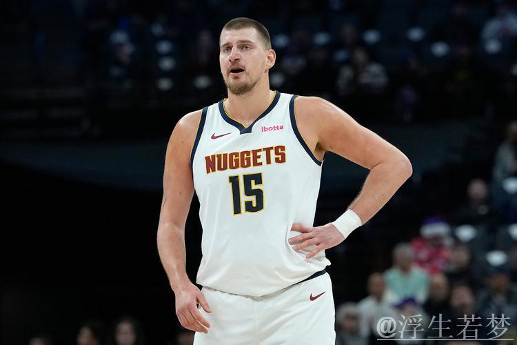 约基奇蝉联第一，杰伦-布朗跃升至MVP榜第五